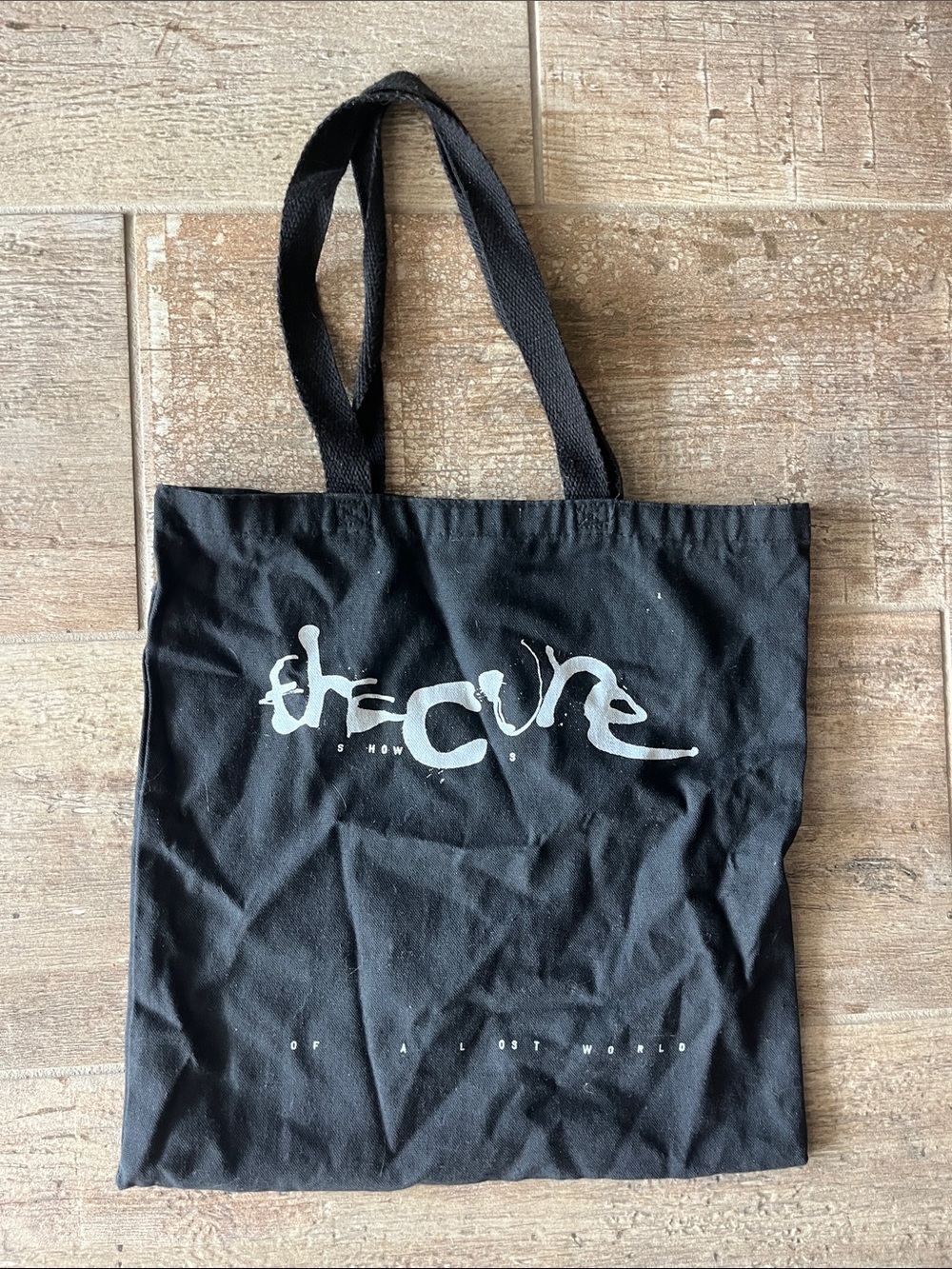 The Cure Concert 2023 Black Tote Bag